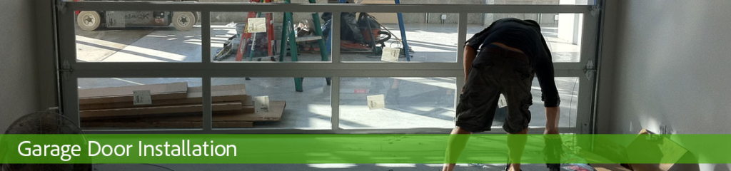 garage door installation
